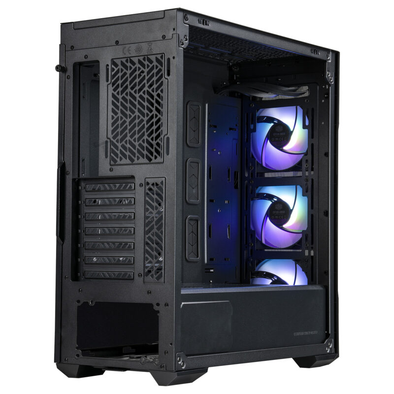 CASE COOLERMASTER MASTERBOX TD500 BLACK ARGB ATX - immagine 2