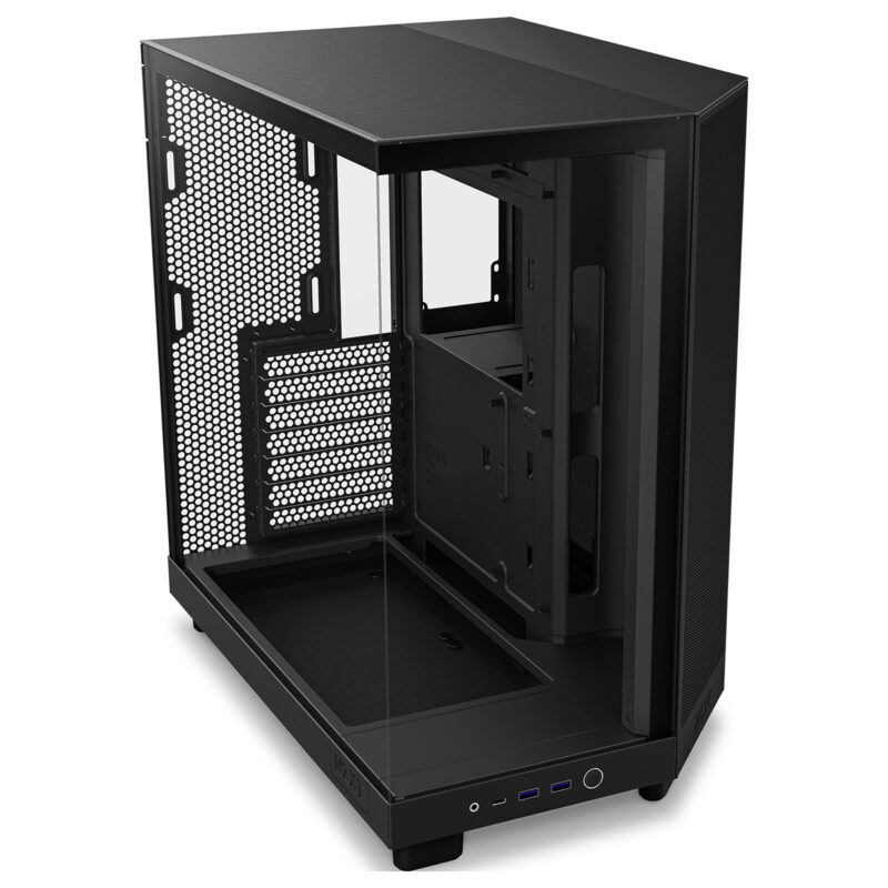 CASE NZXT H6 FLOW RGB BLACK - immagine 2