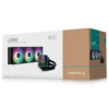 DEEPCOOL LD360 LCD 2.8"  ARGB BLACK 360mm