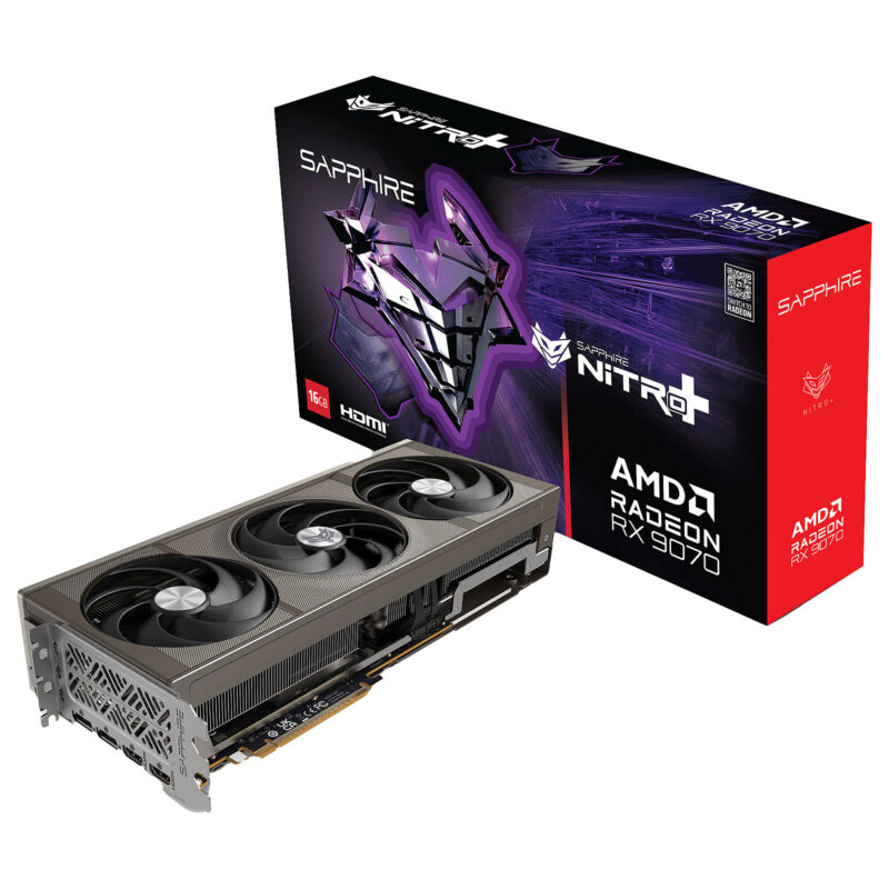 SAPPHIRE NITRO+ Radeon RX 9070 16GB Gaming OC