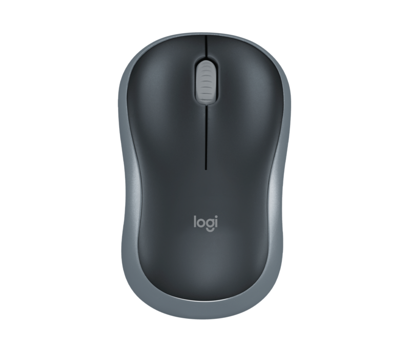 MOUSE LOGITECH M185 W/L USB 2.0 GREY - immagine 2