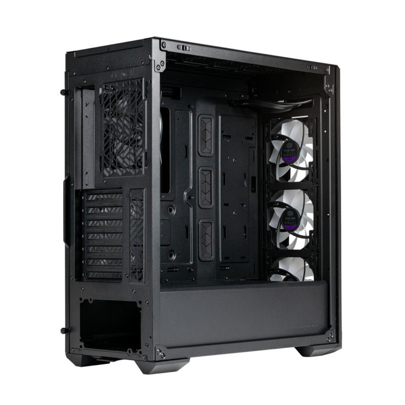 CASE COOLERMASTER MASTERBOX 520 MESH BLACK ARGB ATX - immagine 2