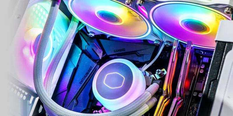 COOLERMASTER MASTERLIQUID ML240 ILLUSION WHITE ARGB - immagine 3