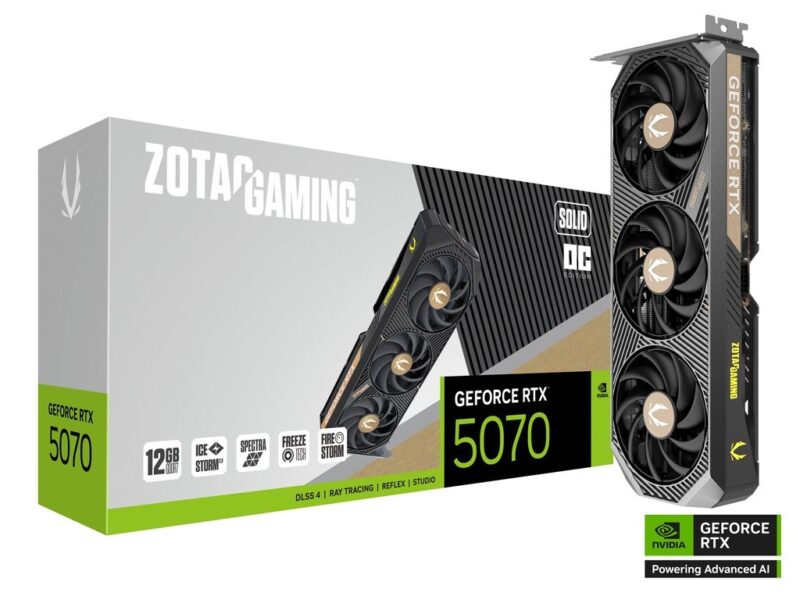 ZOTAC RTX 5070 SOLID OC 12GB