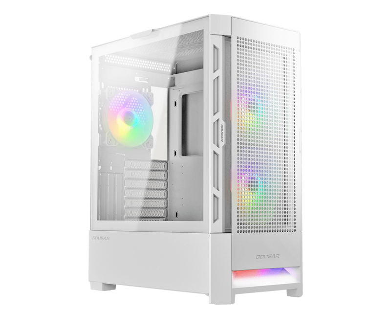 CASE COUGAR AIRFACE RGB WHITE ATX - immagine 5