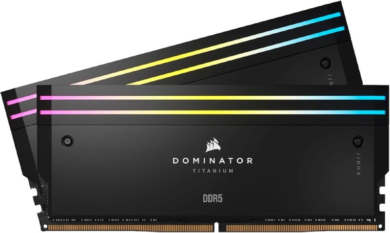 CORSAIR 2X16GB DOMINATOR TITANIUM DDR5 6000 CL30 - immagine 3