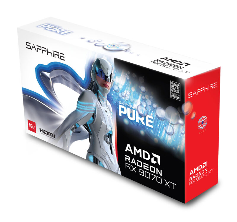 SAPPHIRE PURE RADEON RX 9070 XT 16GB Gaming OC WHITE