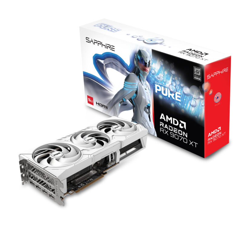 SAPPHIRE PURE RADEON RX 9070 XT 16GB Gaming OC WHITE - immagine 4