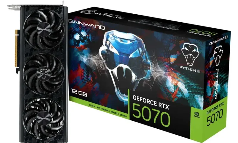GAINWARD RTX 5070 PYTHON III 12GB PCX - immagine 4