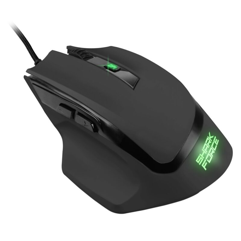 MOUSE SHARKOON SHARK FORCE II  BLACK - immagine 3