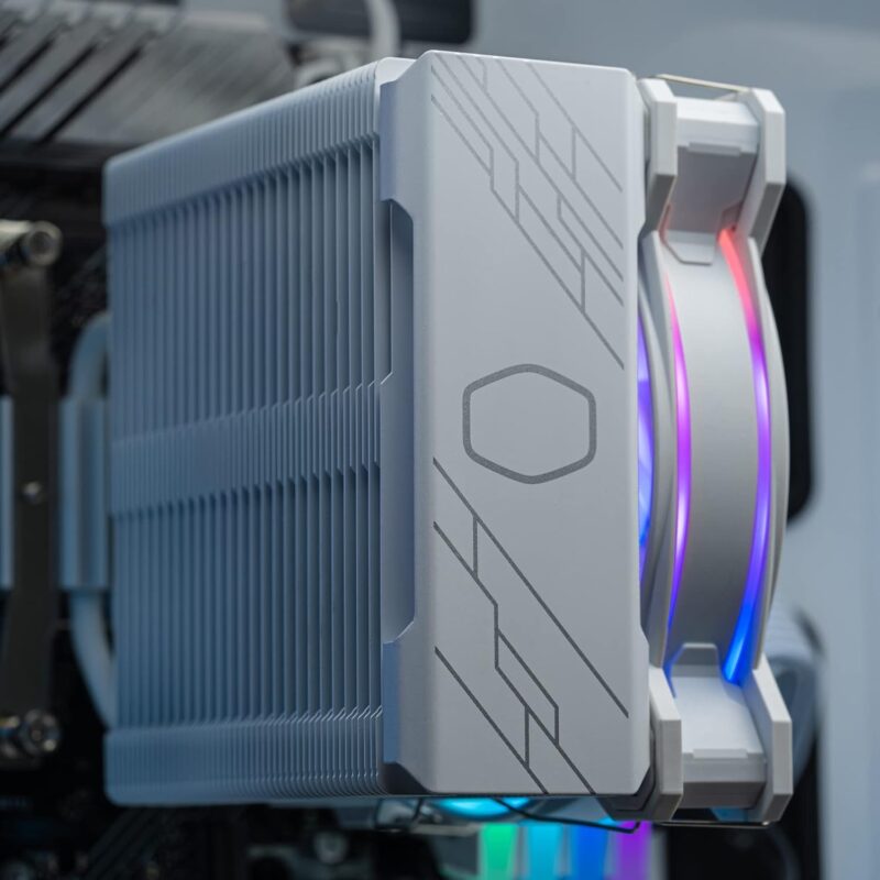 COOLER MASTER HYPER 212 HALO WHITE ARGB SK1700/1200/AM4/AM5 - immagine 4