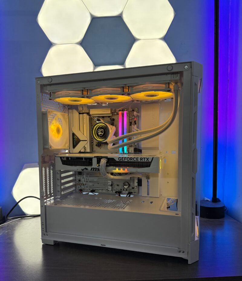 GeB GAMING DROMBO  - RTX 5080 - WHITE - immagine 2