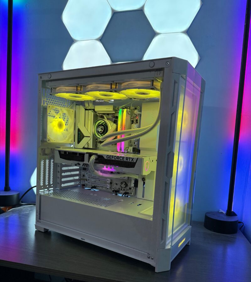 GeB GAMING DROMBO  - RTX 5080 - WHITE - immagine 5