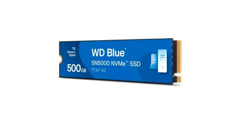 WESTERN DIGITAL WDS500G4B0E BLUE SN5000 SSD 500GB M.2 NVMe