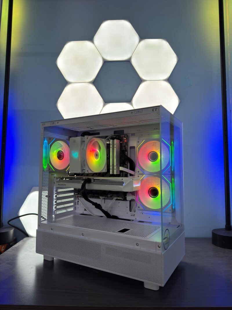 GeB GAMING TINY WHITE - RX 9060 XT 16GB - immagine 5