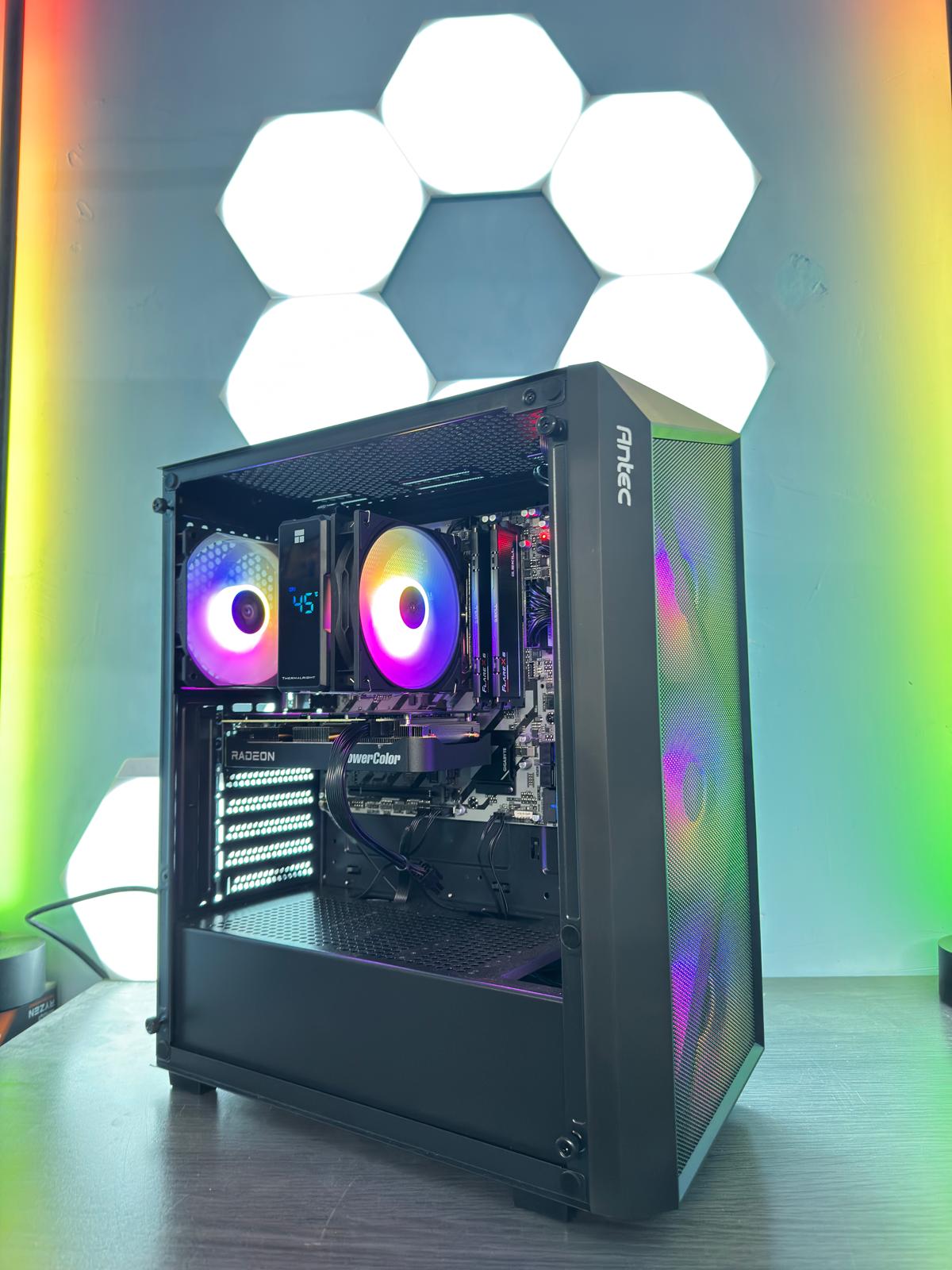 GeB GAMING TINY BLACK - RX 9060 XT 16GB - immagine 2