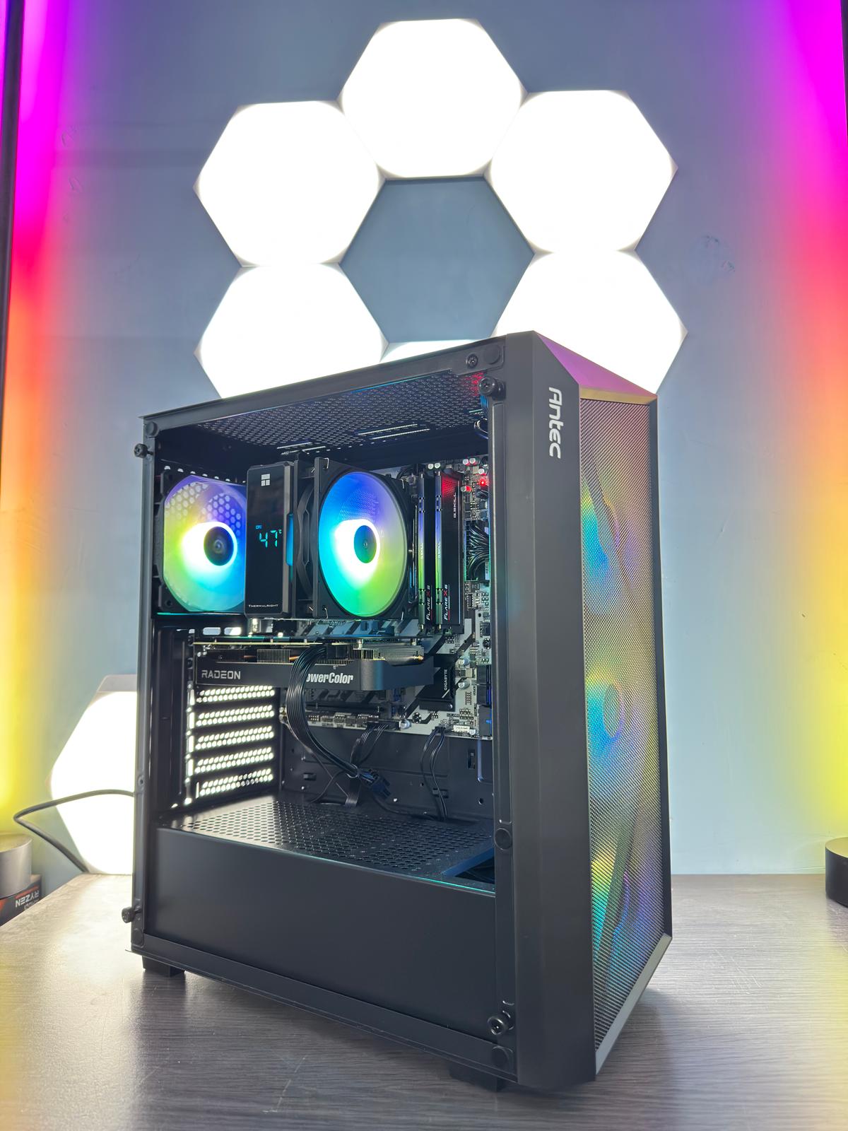 GeB GAMING TINY BLACK - RX 9060 XT 16GB - immagine 3