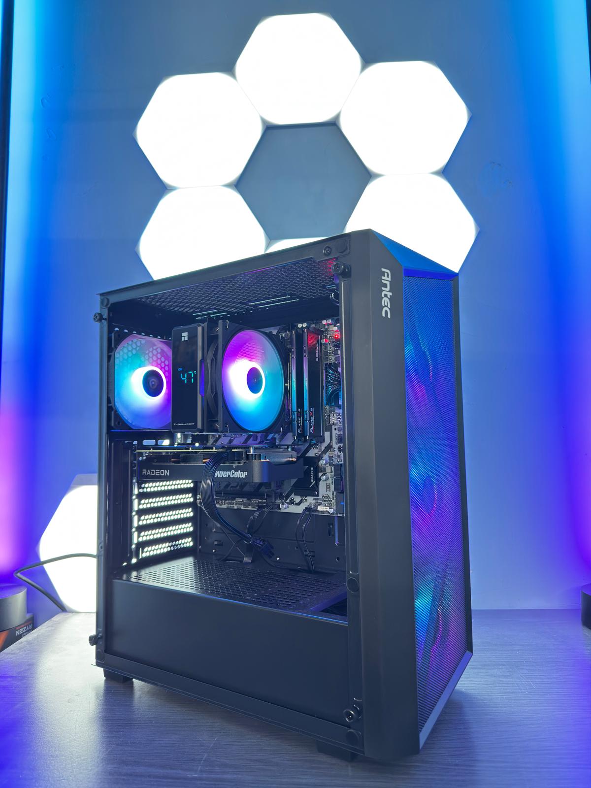 GeB GAMING TINY BLACK - RX 9060 XT 16GB - immagine 4