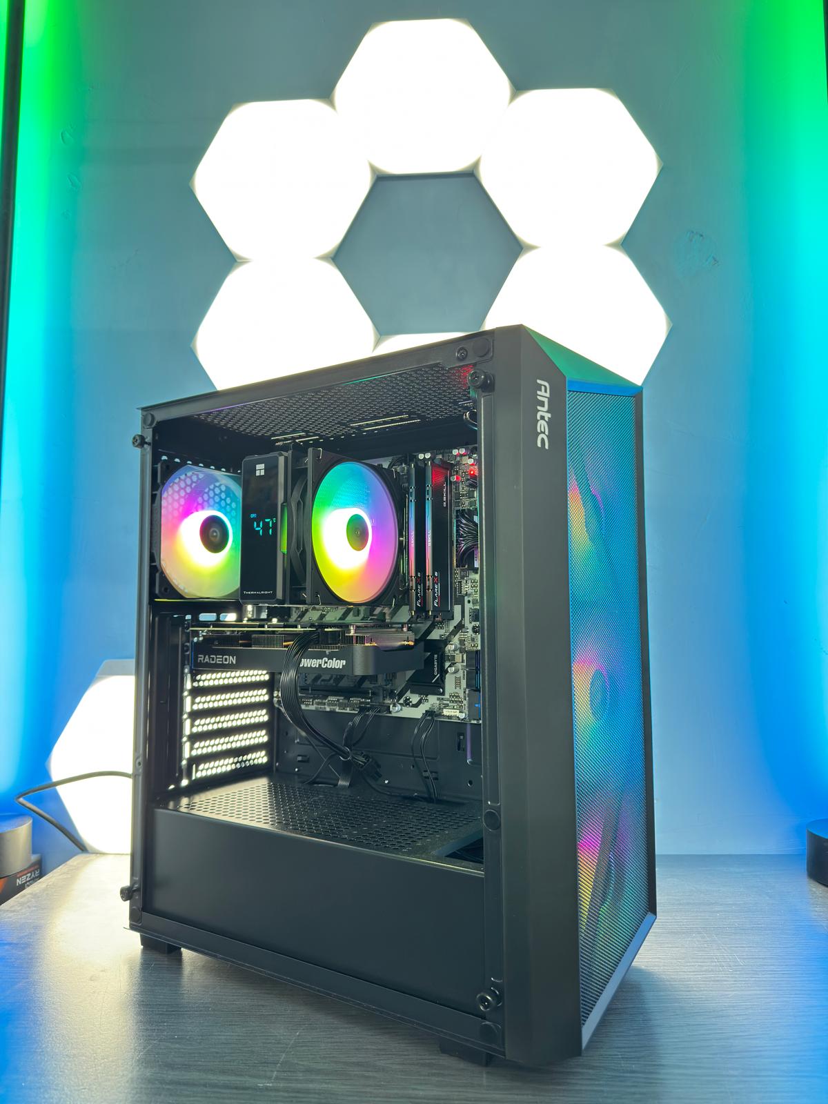 GeB GAMING TINY BLACK - RX 9060 XT 16GB - immagine 5