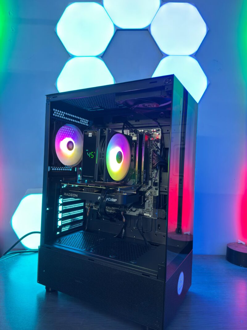 GeB GAMING TINY BLACK - RX 9060 XT 16GB - immagine 2