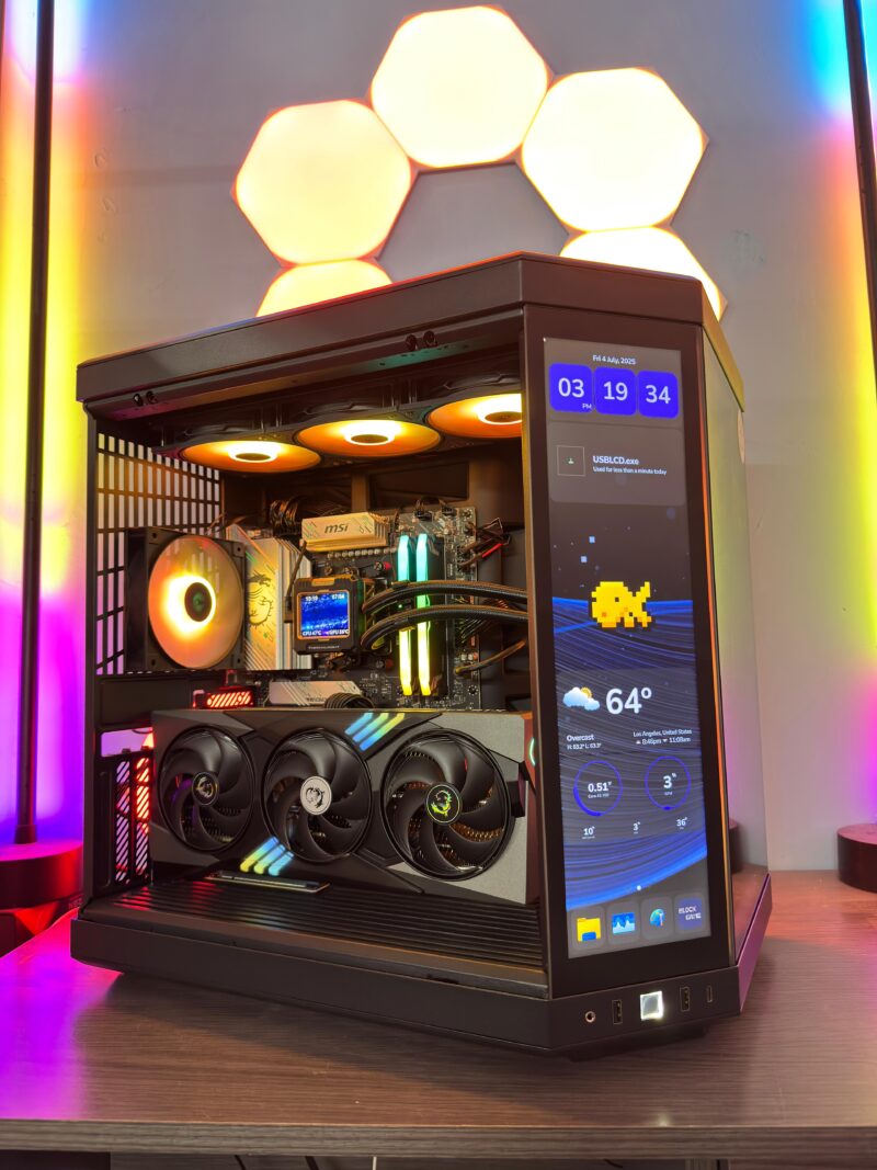 GeB GAMING LIBERTY  BLACK - RTX 5070 - immagine 2