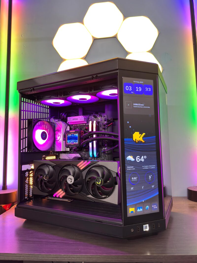 GeB GAMING LIBERTY  BLACK - RTX 5070 - immagine 4