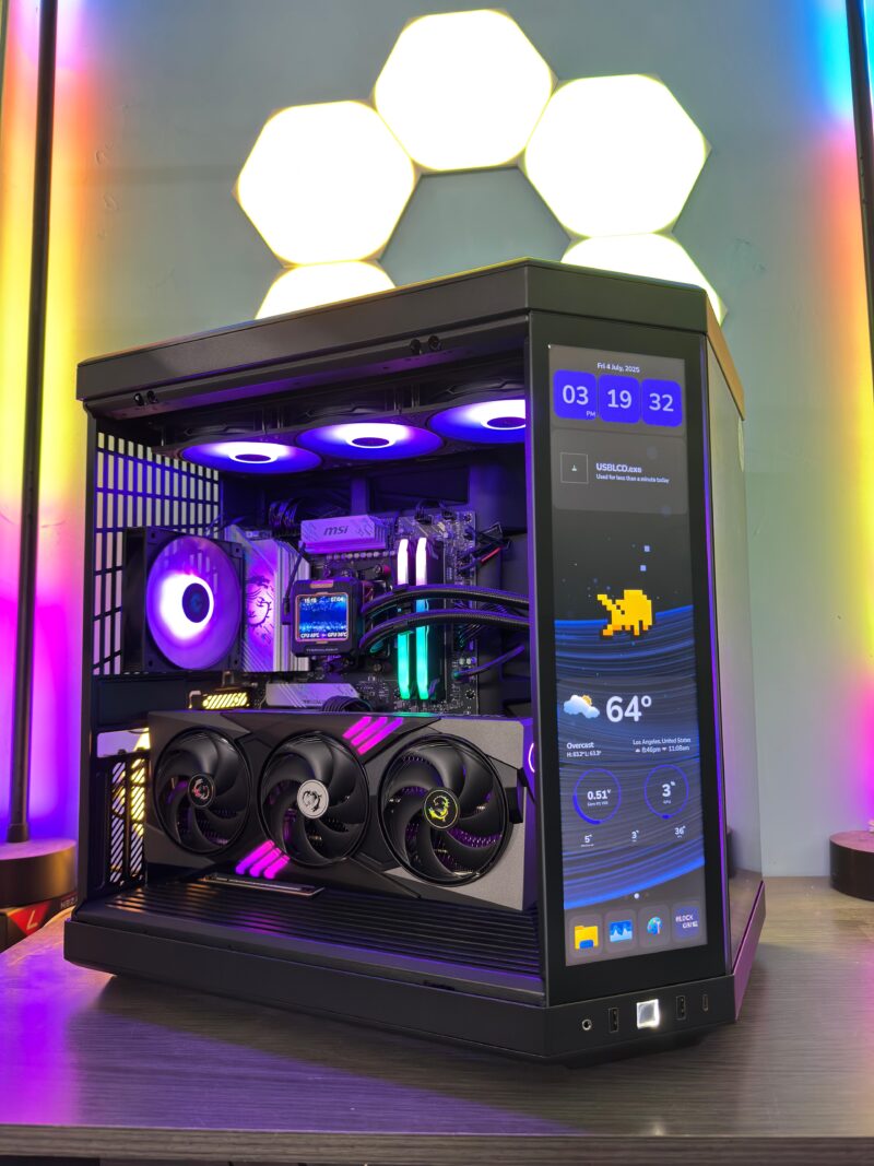 GeB GAMING LIBERTY  BLACK - RTX 5070 - immagine 5