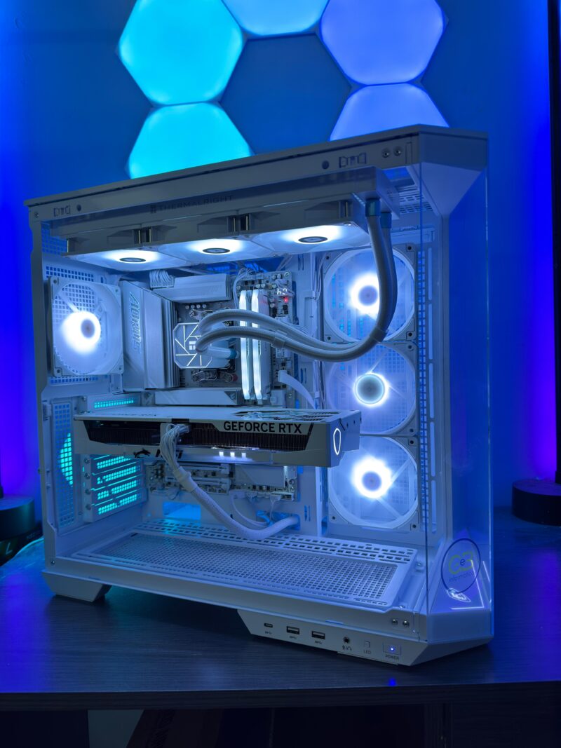 GeB GAMING WHITE PEARL - RTX 5070  - PRONTA CONSEGNA - immagine 5