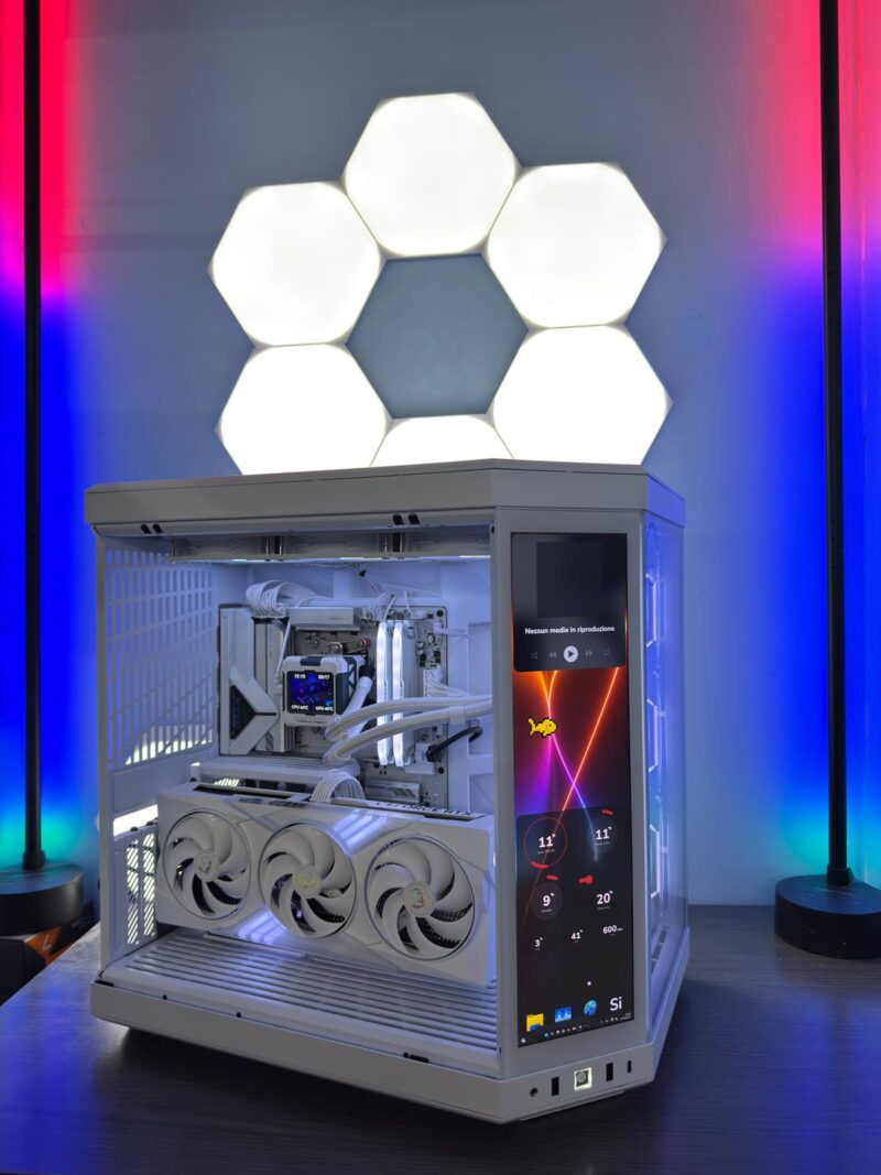 GeB GAMING LIBERTY  WHITE - RTX 5070 - immagine 3