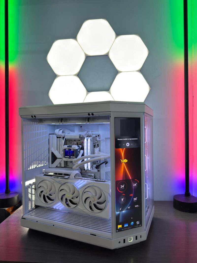 GeB GAMING LIBERTY  WHITE - RTX 5070 - immagine 4