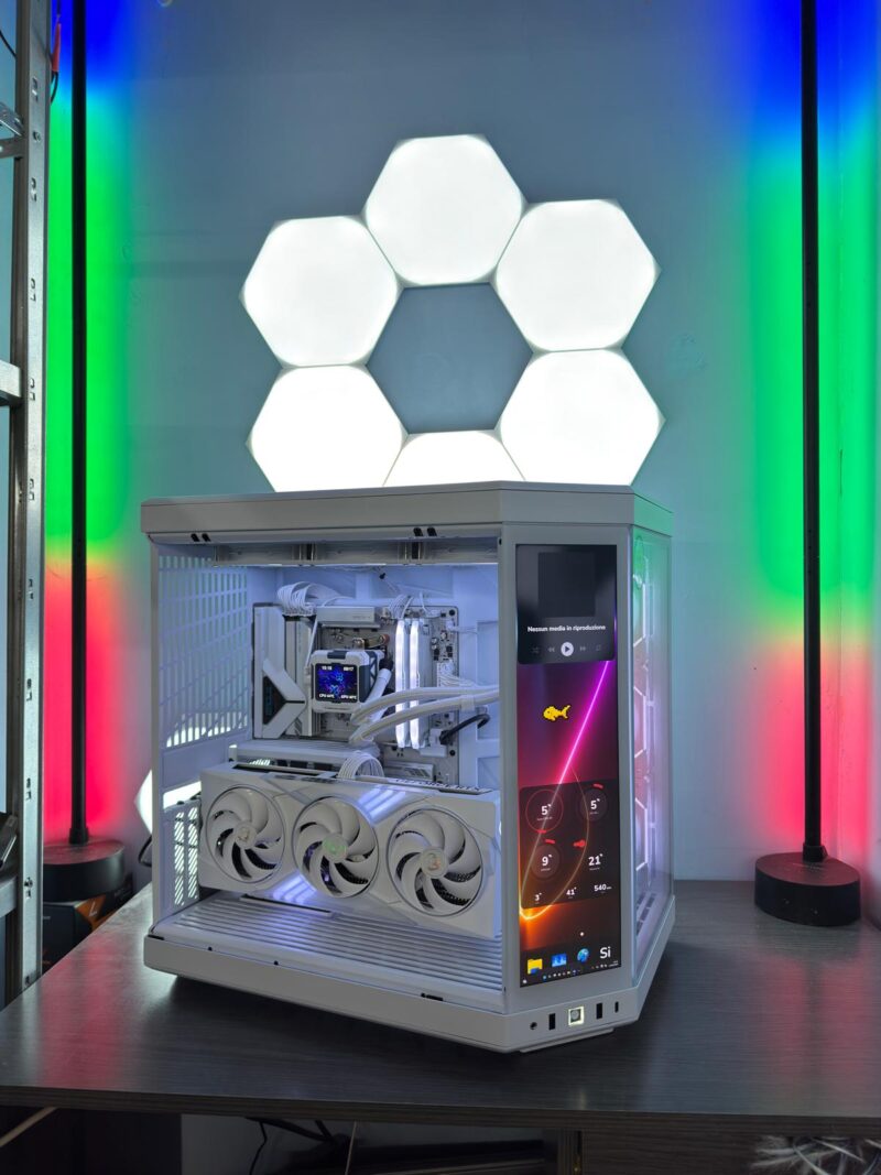 GeB GAMING LIBERTY  WHITE - RTX 5070 - immagine 5