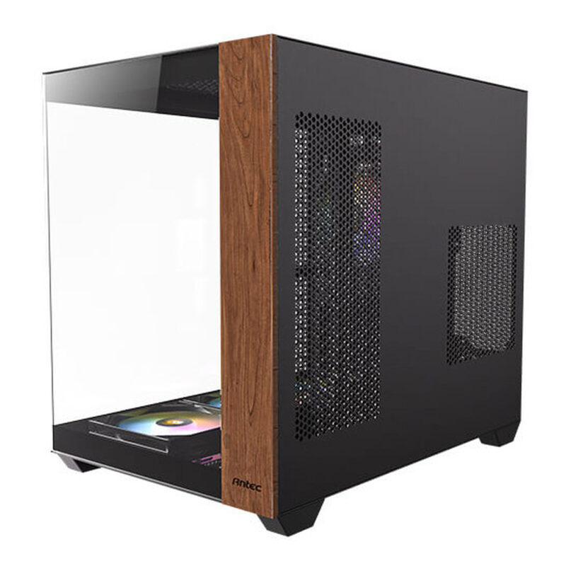 CASE ANTEC CX800 WOOD ARGB BLACK ATX/mATX - immagine 2