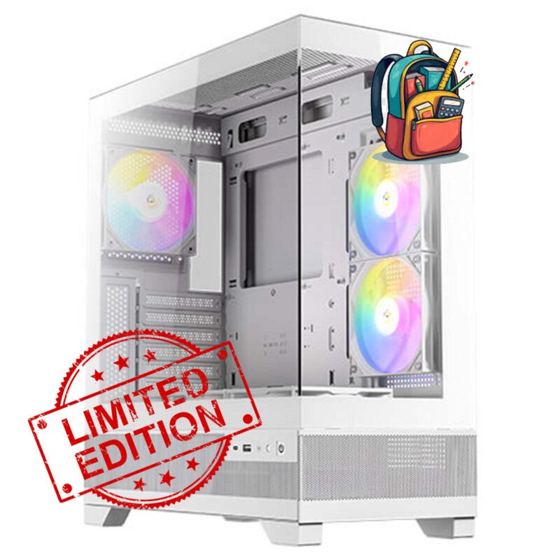 GeB GAMING SCHOOL RIG WHITE - RTX 5070