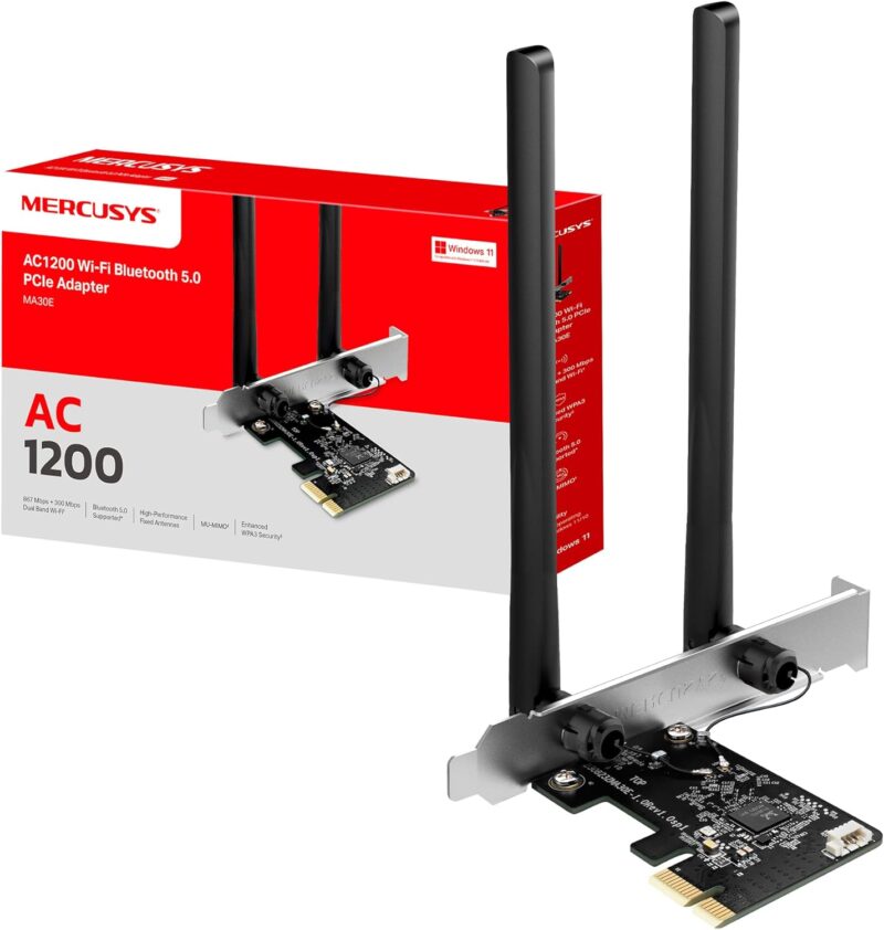 MERCURY MA30E AC1200 WIFI 6 Bluetooth 5.0 300Mbps+867Mbps - immagine 2