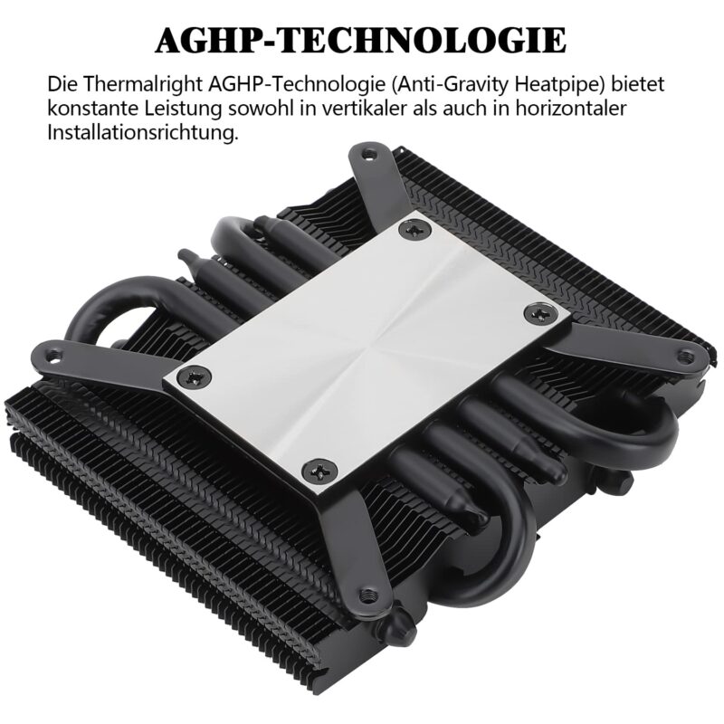 THERMALRIGHT  AXP-90 X36 LOW PROFILE BLACK SKAM5/1700 - immagine 3