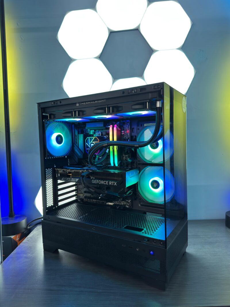 GeB GAMING SCHOOL RIG BLACK - RTX 5070 - immagine 2