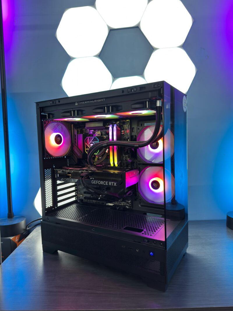 GeB GAMING SCHOOL RIG BLACK - RTX 5070 - immagine 4