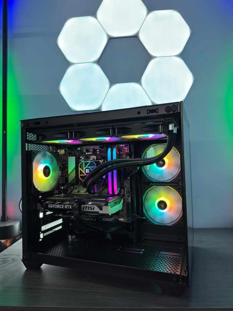 GeB GAMING DELUXE PREMIUM BLACK - RTX 5060 - immagine 2