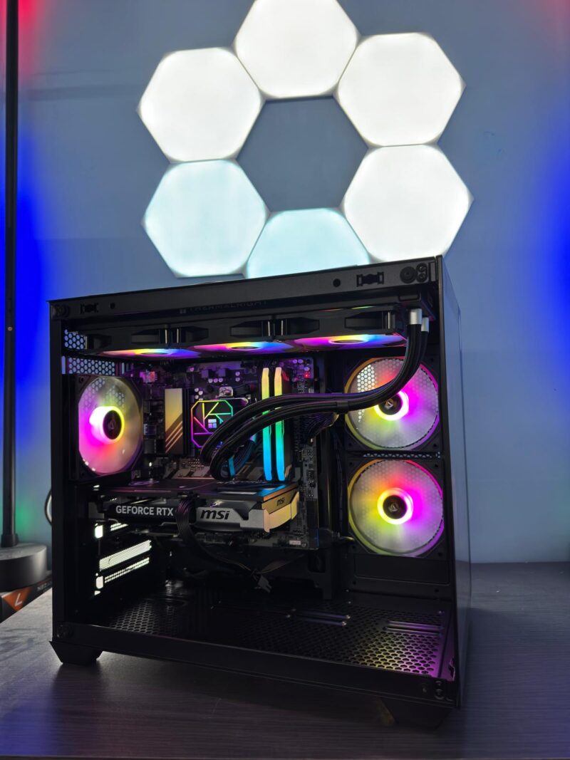 GeB GAMING DELUXE PREMIUM BLACK - RTX 5060 - immagine 4