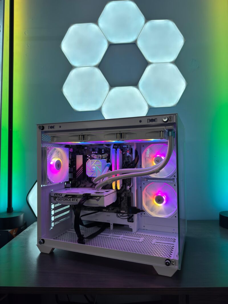 GeB GAMING DELUXE PREMIUM WHITE - RTX 5060 - immagine 2