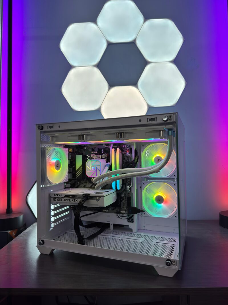 GeB GAMING DELUXE PREMIUM WHITE - RTX 5060 - immagine 3