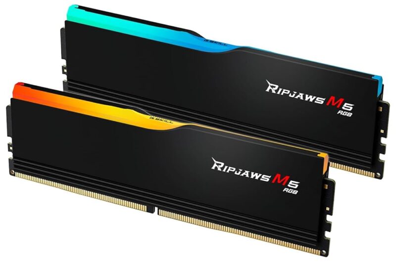 G.SKILL 2X16GB Ripjaws M5 RGB DDR5 6000 CL30 BLACK