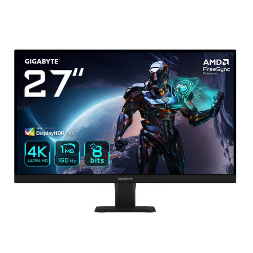 MONITOR GIGABYTE GS27U 4K IPS 27" 160Hz 1ms FreeSync Premium