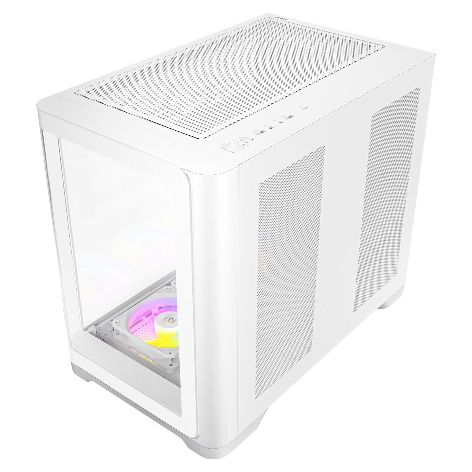 CASE ANTEC C5 CURVE ARGB WHITE ATX/mATX/ITX - immagine 4