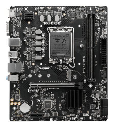 MSI H610M-E PRO SK1700 m-ATX - immagine 2