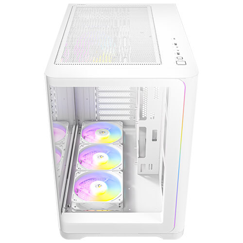 CASE ANTEC C5 CURVE ARGB WHITE ATX/mATX/ITX - immagine 2