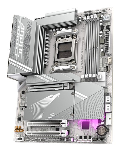 GIGABYTE X870 AORUS ELITE WIFI7 ICE SKAM5 ATX - immagine 4