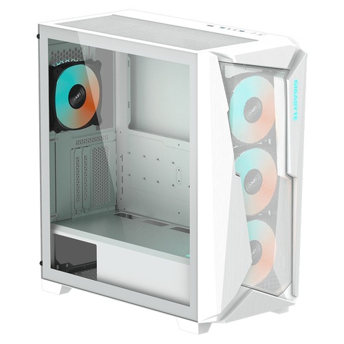 CASE GIGABYTE AORUS C301 GLASS V2 ATX WHITE - immagine 2
