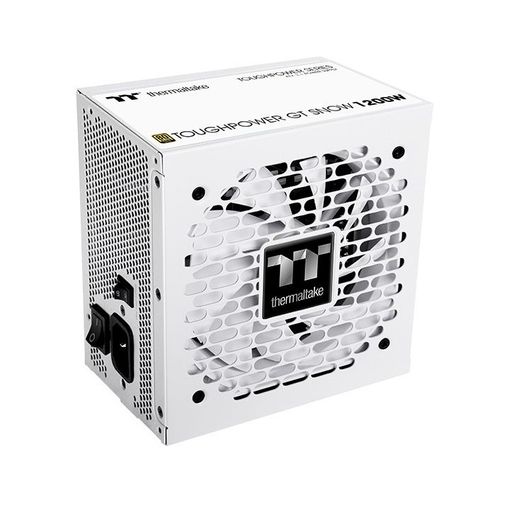 ALIMENTATORE THERMALTAKE TOUGHPOWER GT1200 SNOW 1200W 80+ GOLD FULL MODULAR - immagine 2