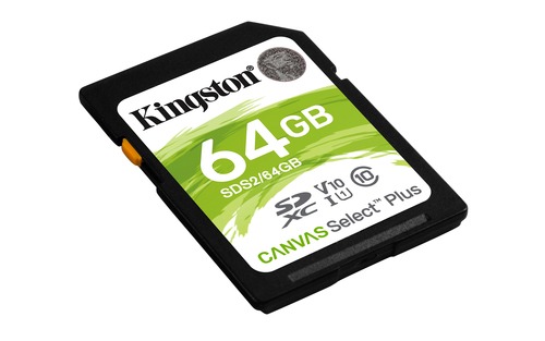 SD KINGSTON CANVAS PLUS 64GB HC 10 - immagine 2